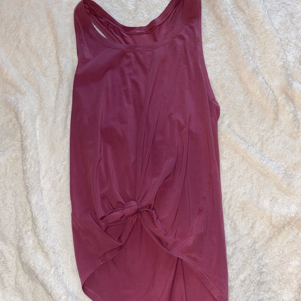 Pink Lululemon Tank Size 4